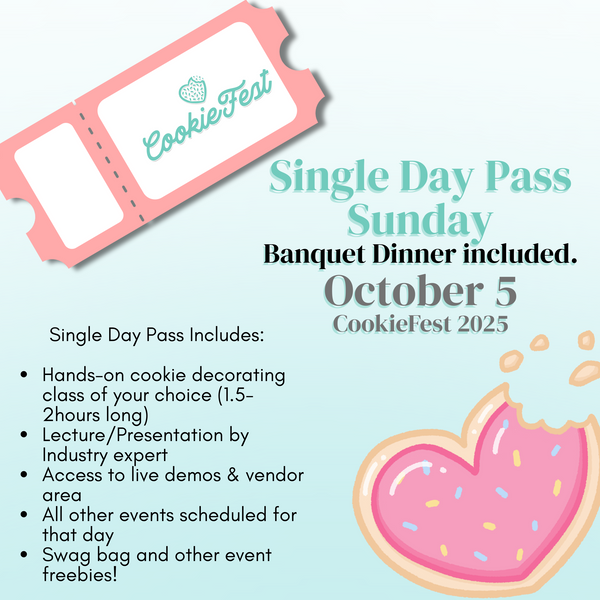 CookieFest Single Day Pass with Banquet Dinner - Sunday, October 5th