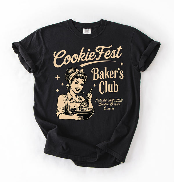 CookieFest 2026 Baker Tee - Baker's Club